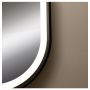 Zuma Line lustro 50x70 cm owalne z oświetleniem czarny 003064-030827 zdj.3