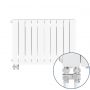 KFA Armatura ADR500 grzejnik pokojowy 57x80,5 cm podłączenie dolne biały 763-104-44 zdj.1