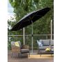 Miloo Home Como parasol ogrodowy 3 m aluminium szare/grafit ML10865 zdj.3