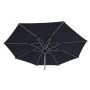 Miloo Home Como parasol ogrodowy 3 m aluminium szare/grafit ML10865 zdj.5