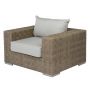 Miloo Home Moma zestaw mebli ogrodowych 5-elementowy sofa dwa fotele i dwa stoliki ekorattan/konglomerat beżowy ML12627 zdj.3