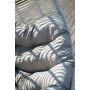Miloo Home Cocoon De Luxe fotel wiszący ekorattan biały/poduszka szara ML7484 zdj.6