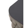 Miloo Home Kampala stolik ogrodowy kawowy aluminium antracyt/tkanina beżowa ML8762 zdj.4