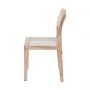 Miloo Home Tori krzesło ogrodowe obiadowe drewno teak bielone/sznurek biały ML9174 zdj.3