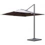 Miloo Home Kos parasol ogrodowy 3x3 m boczny aluminium szary ML9190 zdj.1