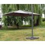 Miloo Home Kos parasol ogrodowy 3x3 m boczny aluminium szary ML9190 zdj.2