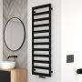 Oltens Benk grzejnik łazienkowy drabinkowy 139x50 cm czarny 55006300 zdj.7
