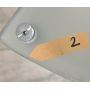 Outlet - Stella Classic półka łazienkowa 35 cm podwójna szkło mat/chrom 07.811 zdj.3
