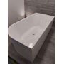 Outlet - Oltens Delva wanna narożna 170x80 cm prostokątna biała 11000000 zdj.7