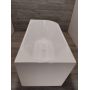 Outlet - Oltens Delva wanna narożna 150x75 cm prostokątna biała 11007000 zdj.3