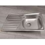 Outlet - Alveus Basic 170 zlewozmywak stalowy 78x43,5 cm satyna 1136539 zdj.5