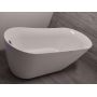 Outlet - Oltens Gocta wanna wolnostojąca 160x75 cm owalna biała 12006000 zdj.5
