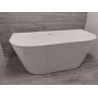 Outlet - Oltens Delva wanna przyścienna 150x70 cm owalna biała 12018000 zdj.6