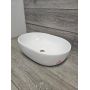 Outlet - Oltens Hamnes umywalka 47,5x34 cm owalna nablatowa biała 40309000 zdj.3