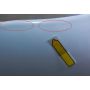 Outlet - Oltens Hamnes Thin umywalka 49,5x35,5 cm nablatowa owalna z powłoką SmartClean biała 40819000 zdj.4