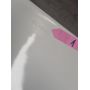 Outlet - Oltens Hamnes Thin umywalka 49,5x35,5 cm nablatowa owalna z powłoką SmartClean biała 40819000 zdj.4