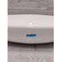 Outlet - Oltens Vala umywalka 59x39 cm nablatowa owalna z powłoką SmartClean biała 40825000 zdj.2
