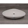 Outlet - Oltens Vala umywalka 59x39 cm nablatowa owalna z powłoką SmartClean biała 40825000 zdj.3