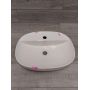 Outlet - Oltens Hamnes Thin umywalka 51x39 cm nablatowa owalna z powłoką SmartClean biała 41813000 zdj.5
