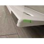 Outlet - Kaldewei Superplan Classic brodzik prostokątny 100x120 cm model 407-2 biały z nośnikiem styropianowym 430748040001 zdj.3