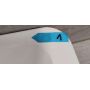 Outlet - Sapho Kama umywalka 50x26 cm wpuszczana prostokątna biała 50134 zdj.3