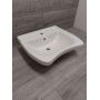 Outlet - Sapho Disabled umywalka 60x55 cm prostokątna ścienna dla niepełnosprawnych biała 5160 zdj.3
