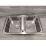 Outlet - Blanco Lemis 8-IF zlewozmywak stalowy 86x50 cm stal szczotkowana 523039 zdj.3
