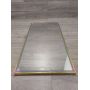 Outlet - Oltens Nordlis lustro 60x120 cm prostokątne z oświetleniem z matą grzewczą złoty 64107800 zdj.2