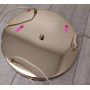 Outlet - Rabalux Philana lampa wisząca 3x60W złoty/przezroczysty 6496 zdj.5