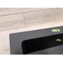 Outlet - Oltens Gravan zlewozmywak granitowy 1,5-komorowy z ociekaczem 100x50 cm czarny mat 72300300 zdj.3