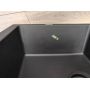 Outlet - Oltens Gravan zlewozmywak granitowy 1,5-komorowy z ociekaczem 100x50 cm czarny mat 72300300 zdj.4