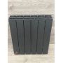 Outlet - KFA Armatura ADR grzejnik pokojowy 57x48,3 cm podłączenie boczne grafitowy 763-060-61 zdj.2