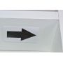 Outlet - Elita Barcelona szafka 100 cm lustrzana wisząca z oświetleniem LED biała 904609 zdj.8