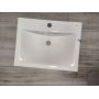 Outlet - Roca Diverta umywalka 55x42,5 cm prostokątna wpuszczana biała A327116000 zdj.3