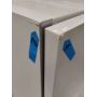 Outlet - Roca Cube szafka boczna 150 cm wysoka wisząca biały połysk A857060806 zdj.2