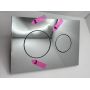 Outlet - Roca PS przycisk spłukujący do WC chrom błyszczący A890223301 zdj.5