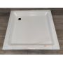 Outlet - Invena brodzik 80x80 cm kwadratowy biały AK-80-K83 zdj.2