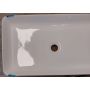 Outlet - Actima Cori 61 umywalka 61x34,5 cm nablatowa prostokątna biała CEAC.3301.610.WH zdj.4
