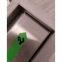 Outlet - Laveo Basso odpływ liniowy 90 cm ruszt odwracalny stal COB290D zdj.3