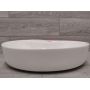 Outlet - Hagser Elena umywalka 57x41 cm nablatowa owalna biała HGR10000041 zdj.2