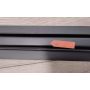Outlet - Hagser Iris Slim odpływ prysznicowy liniowy 80 cm ruszt odwracalny czarny mat HGR18000030 zdj.3