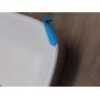 Outlet - Hagser Ingrid umywalka 49x37,5 cm nablatowa prostokątna biała HGR20000040 zdj.2