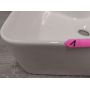 Outlet - Hagser Alexa umywalka 48x37 cm nablatowa prostokątna biała HGR20000041 zdj.3