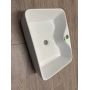 Outlet - Hagser Alexa umywalka 48x37 cm nablatowa prostokątna biała HGR20000041 zdj.2