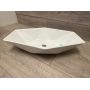 Outlet - Hagser Aurora umywalka 63,5x41,5 cm nablatowa biała HGR30000040 zdj.2