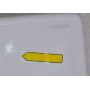 Outlet - Hagser Doris umywalka 34x29,5 cm nablatowa prostokątna biała HGR40000041 zdj.3