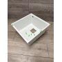 Outlet - Quadron David 40 zlewozmywak 42x42 cm GraniteQ snow white/złoty HQD4242U1-G1 zdj.2