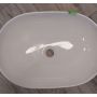 Outlet - Cersanit Moduo umywalka 50x35,5 cm nablatowa owalna biała K116-049 zdj.3