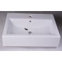 Outlet - Koło Twins umywalka 60x46 cm prostokątna biała L51160000 zdj.4