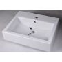 Outlet - Koło Twins umywalka 60x46 cm prostokątna biała L51160000 zdj.5